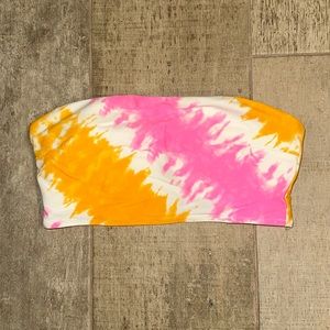 aerie strapless bikini top size small